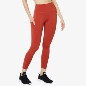 Splits59 Tread High Waist Techflex Leggings (rust/red color)